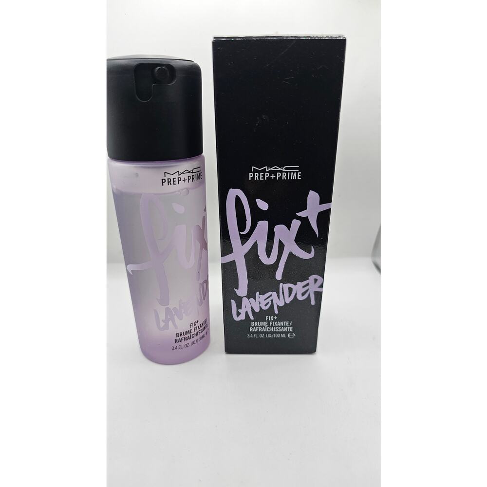 New MAC Prep + Prime FIX+ LAVENDER Finishing Mist Full Size 3.4 oz~Discontinued